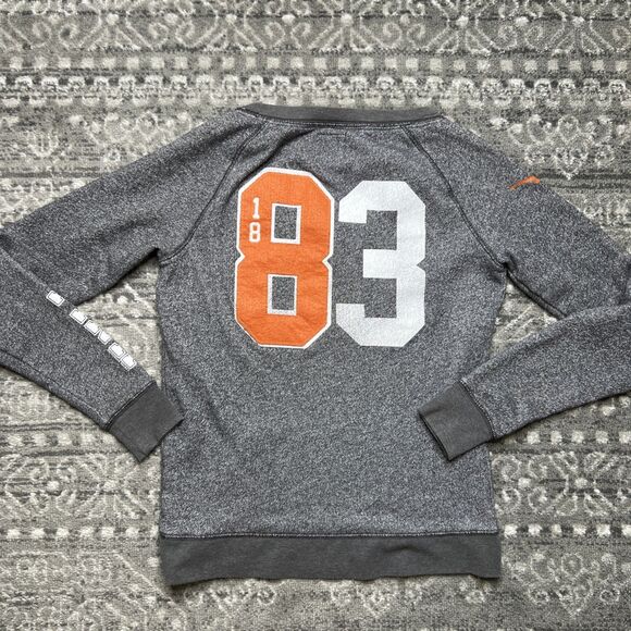PINK Victoria's Secret Texas Longhorns UT Gray Sweatshirt Medium College Sports - Picture 6 of 7